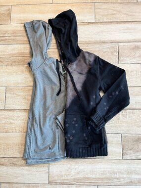 Mens Bundle of 2 Zipper Jackets - L